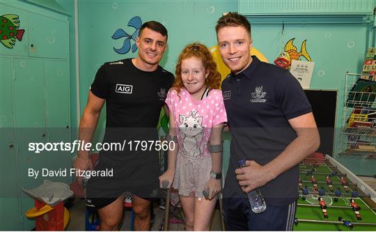 All-Ireland Senior Football Champions visit Children's Health Ireland at Crumlin