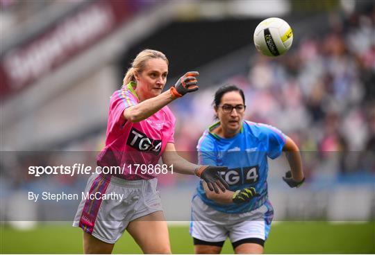 Mini Games at TG4 All-Ireland Ladies Football Championship Final Day