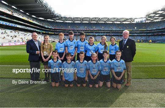 INTO Cumann na mBunscol GAA Respect Exhibition Go Games at Dublin v Kerry - GAA Football All-Ireland Senior Championship Final Replay INTO Cumann na mBunscol GAA Respect Exhibition Go Games at Dublin v Kerry - GAA Football All-Ireland Senior Championship Final Replay