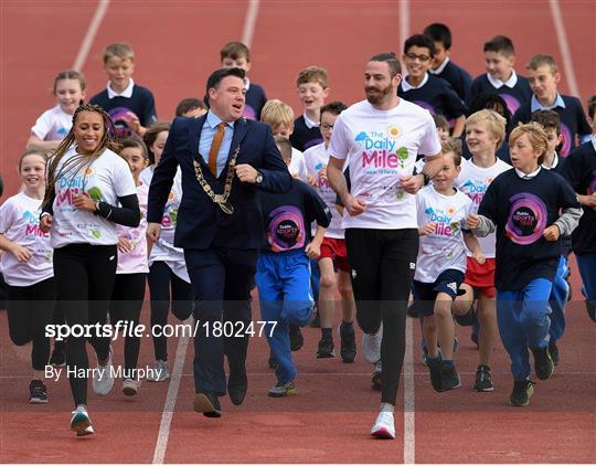 The Daily Mile Dublin City Schools launch