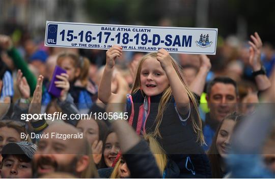 Dublin Senior Football teams homecoming Dublin Senior Football teams homecoming