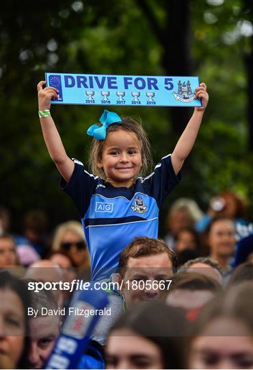 Dublin Senior Football teams homecoming