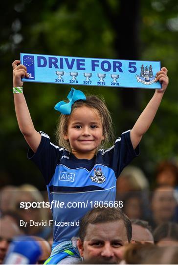 Dublin Senior Football teams homecoming