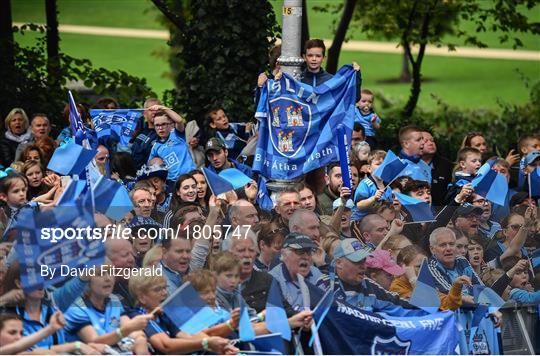 Dublin Senior Football teams homecoming