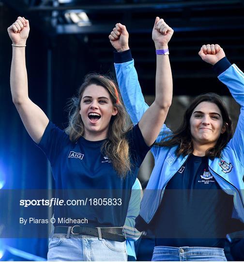 Dublin Senior Football teams homecoming Dublin Senior Football teams homecoming