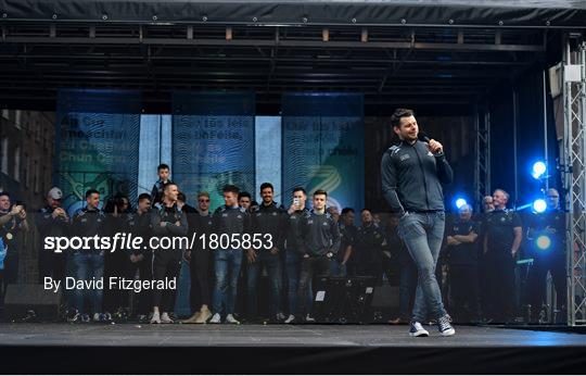 Dublin Senior Football teams homecoming Dublin Senior Football teams homecoming