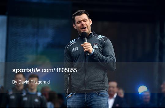 Dublin Senior Football teams homecoming Dublin Senior Football teams homecoming