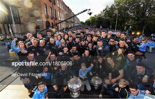 Dublin Senior Football teams homecoming