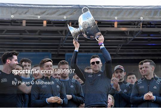 Dublin Senior Football teams homecoming Dublin Senior Football teams homecoming
