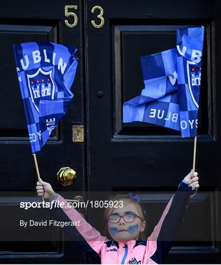 Dublin Senior Football teams homecoming