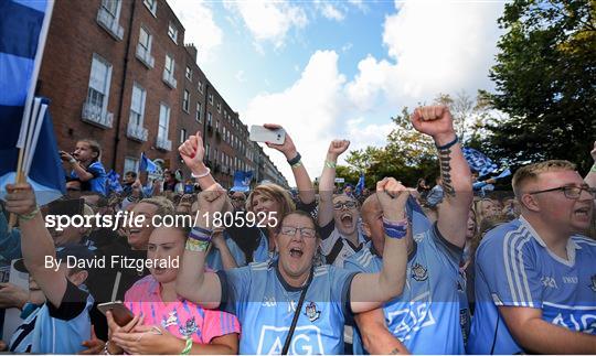 Dublin Senior Football teams homecoming