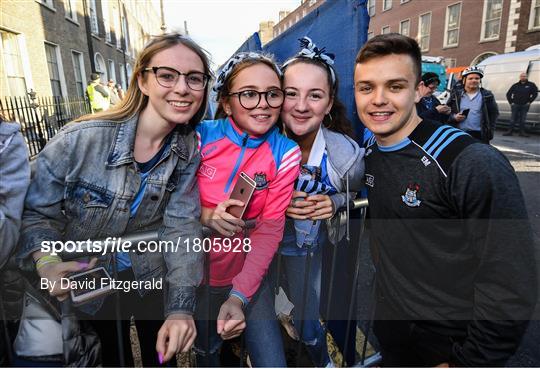 Dublin Senior Football teams homecoming Dublin Senior Football teams homecoming