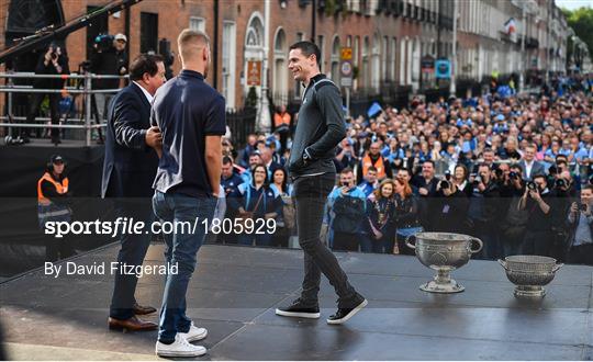 Dublin Senior Football teams homecoming