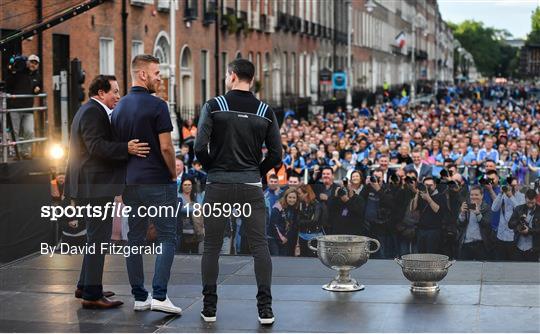 Dublin Senior Football teams homecoming Dublin Senior Football teams homecoming