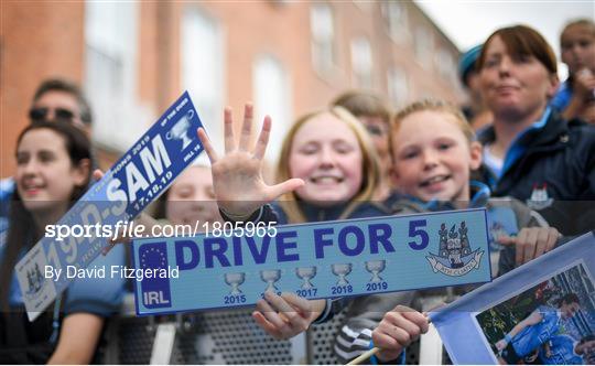 Dublin Senior Football teams homecoming