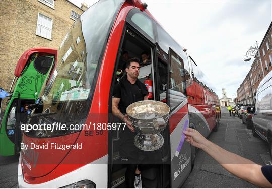 Dublin Senior Football teams homecoming Dublin Senior Football teams homecoming
