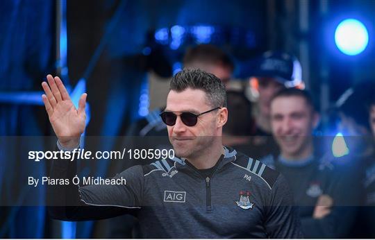 Dublin Senior Football teams homecoming Dublin Senior Football teams homecoming