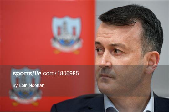 Cork Hurling Management Press Conference