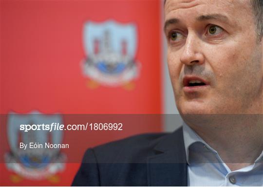 Cork Hurling Management Press Conference