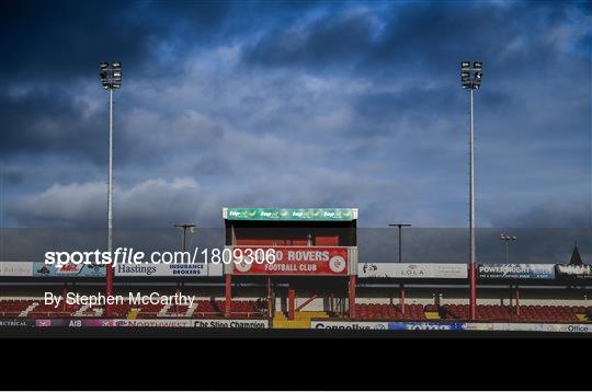 Sligo Rovers v Shamrock Rovers - SSE Airtricity League Premier Division Sligo Rovers v Shamrock Rovers - SSE Airtricity League Premier Division