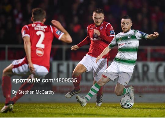 Sligo Rovers v Shamrock Rovers - SSE Airtricity League Premier Division Sligo Rovers v Shamrock Rovers - SSE Airtricity League Premier Division