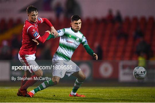 Sligo Rovers v Shamrock Rovers - SSE Airtricity League Premier Division Sligo Rovers v Shamrock Rovers - SSE Airtricity League Premier Division