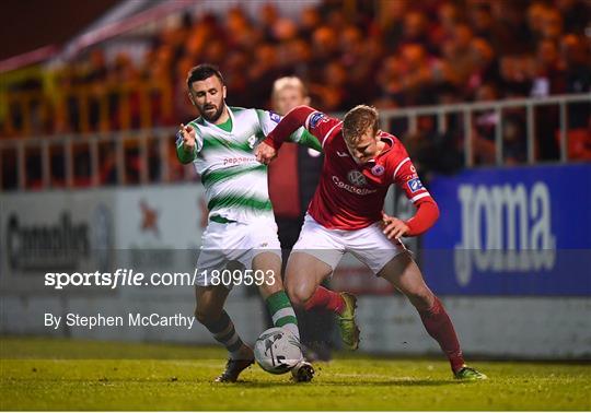 Sligo Rovers v Shamrock Rovers - SSE Airtricity League Premier Division Sligo Rovers v Shamrock Rovers - SSE Airtricity League Premier Division