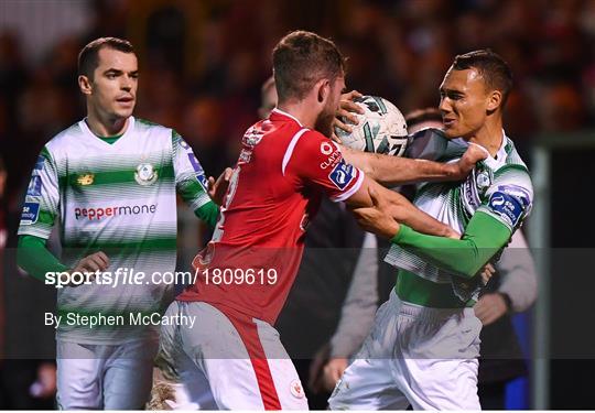 Sligo Rovers v Shamrock Rovers - SSE Airtricity League Premier Division Sligo Rovers v Shamrock Rovers - SSE Airtricity League Premier Division