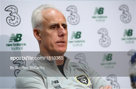 Republic of Ireland Press Conference & Training Session Republic of Ireland Press Conference & Training Session