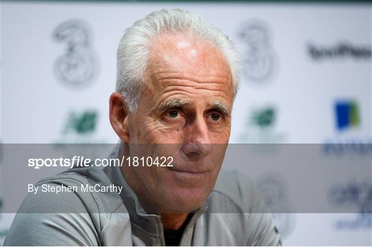 Republic of Ireland Press Conference & Training Session Republic of Ireland Press Conference & Training Session