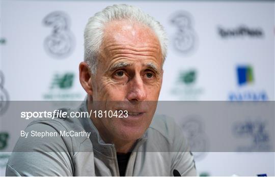 Republic of Ireland Press Conference & Training Session