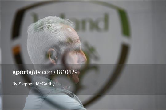 Republic of Ireland Press Conference & Training Session Republic of Ireland Press Conference & Training Session