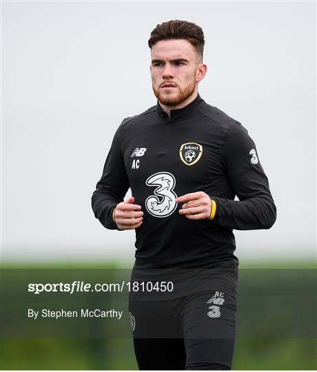 Republic of Ireland Press Conference & Training Session Republic of Ireland Press Conference & Training Session