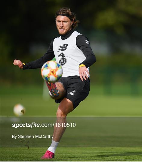 Republic of Ireland Press Conference & Training Session Republic of Ireland Press Conference & Training Session