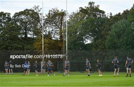 Leinster Rugby Press Conference and Squad Training