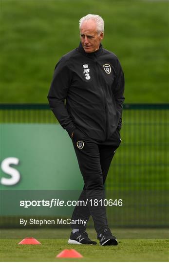 Republic of Ireland Press Conference & Training Session Republic of Ireland Press Conference & Training Session