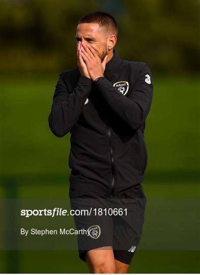 Republic of Ireland Press Conference & Training Session Republic of Ireland Press Conference & Training Session