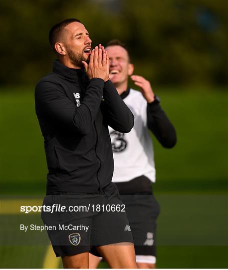 Republic of Ireland Press Conference & Training Session Republic of Ireland Press Conference & Training Session