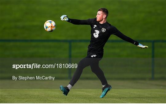 Republic of Ireland Press Conference & Training Session Republic of Ireland Press Conference & Training Session