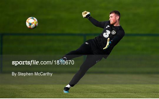 Republic of Ireland Press Conference & Training Session Republic of Ireland Press Conference & Training Session