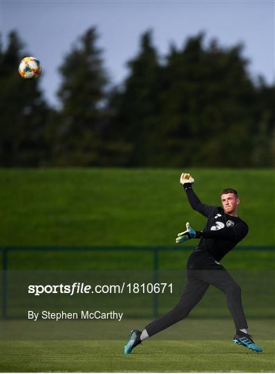 Republic of Ireland Press Conference & Training Session Republic of Ireland Press Conference & Training Session