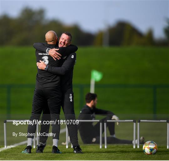 Republic of Ireland Press Conference & Training Session Republic of Ireland Press Conference & Training Session