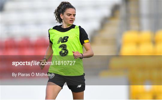 Republic of Ireland Women's Team Press Conference & Training Session