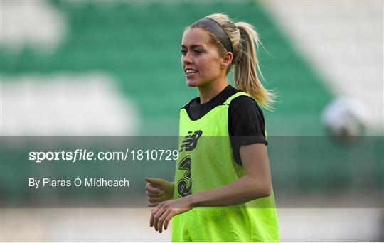 Republic of Ireland Women's Team Press Conference & Training Session Republic of Ireland Women's Team Press Conference & Training Session