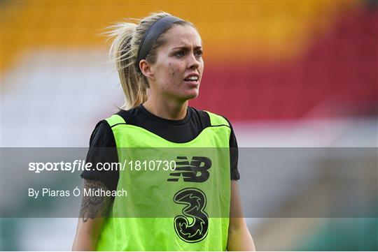 Republic of Ireland Women's Team Press Conference & Training Session Republic of Ireland Women's Team Press Conference & Training Session