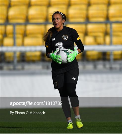 Republic of Ireland Women's Team Press Conference & Training Session Republic of Ireland Women's Team Press Conference & Training Session