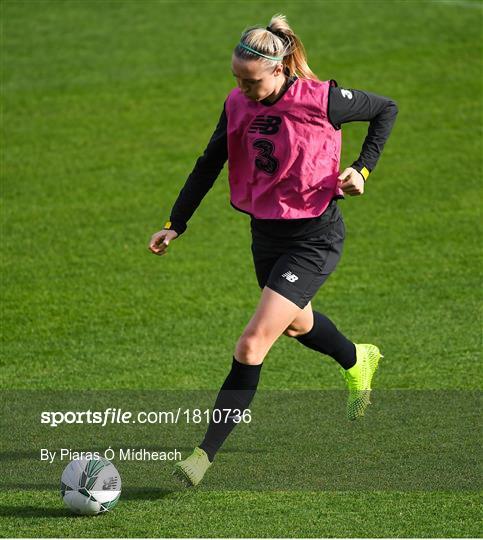 Republic of Ireland Women's Team Press Conference & Training Session Republic of Ireland Women's Team Press Conference & Training Session