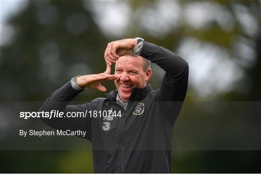 Republic of Ireland Press Conference & Training Session Republic of Ireland Press Conference & Training Session