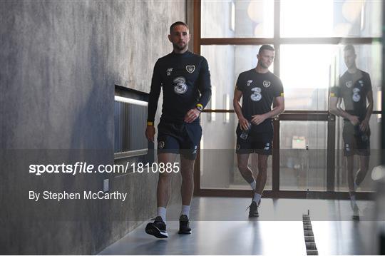 Republic of Ireland Press Conference & Training Session Republic of Ireland Press Conference & Training Session