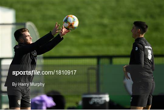 Republic of Ireland Press Conference & Training Session Republic of Ireland Press Conference & Training Session